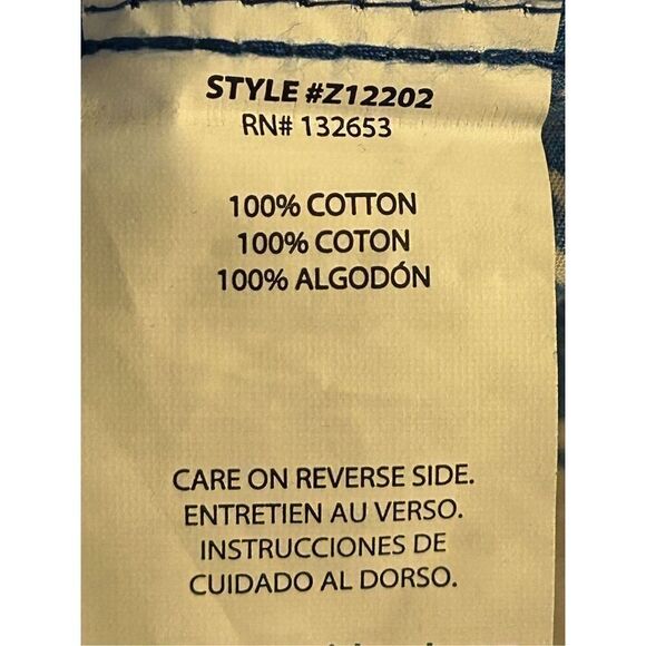 Zoe and Chloe Ladies V-Neck Top POLAR BLIZZARD Scrub Top Size XS nwt (0355) - Picture 5 of 6